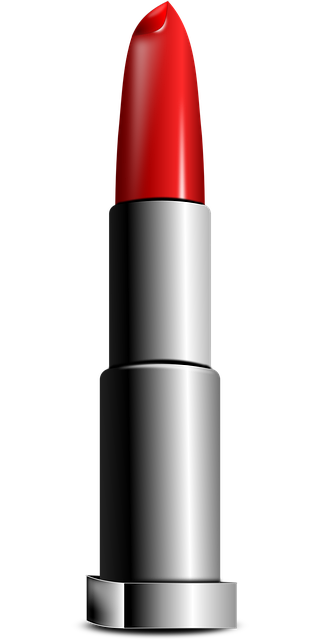 red lipstick