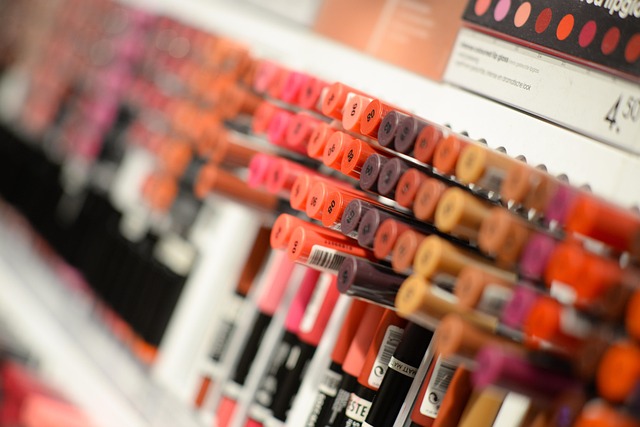 red lipstick